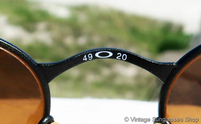 Y2K OAKLEY E Wire 90s Color Gold (frame) x Brown (lens) With Case